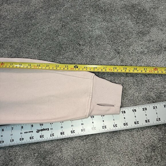 Lululemon Scuba Oversized Half Zip Hoodie Light Pink Women's XS/S Workout - Picture 13 of 14
